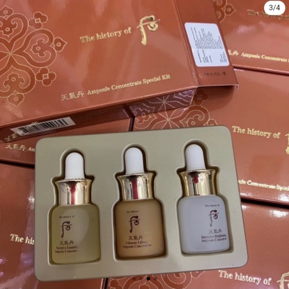 The History Of Whoo Ampoule Concentrate Special Kit 3 piece Set. Cheongidan - Picture 3 of 7